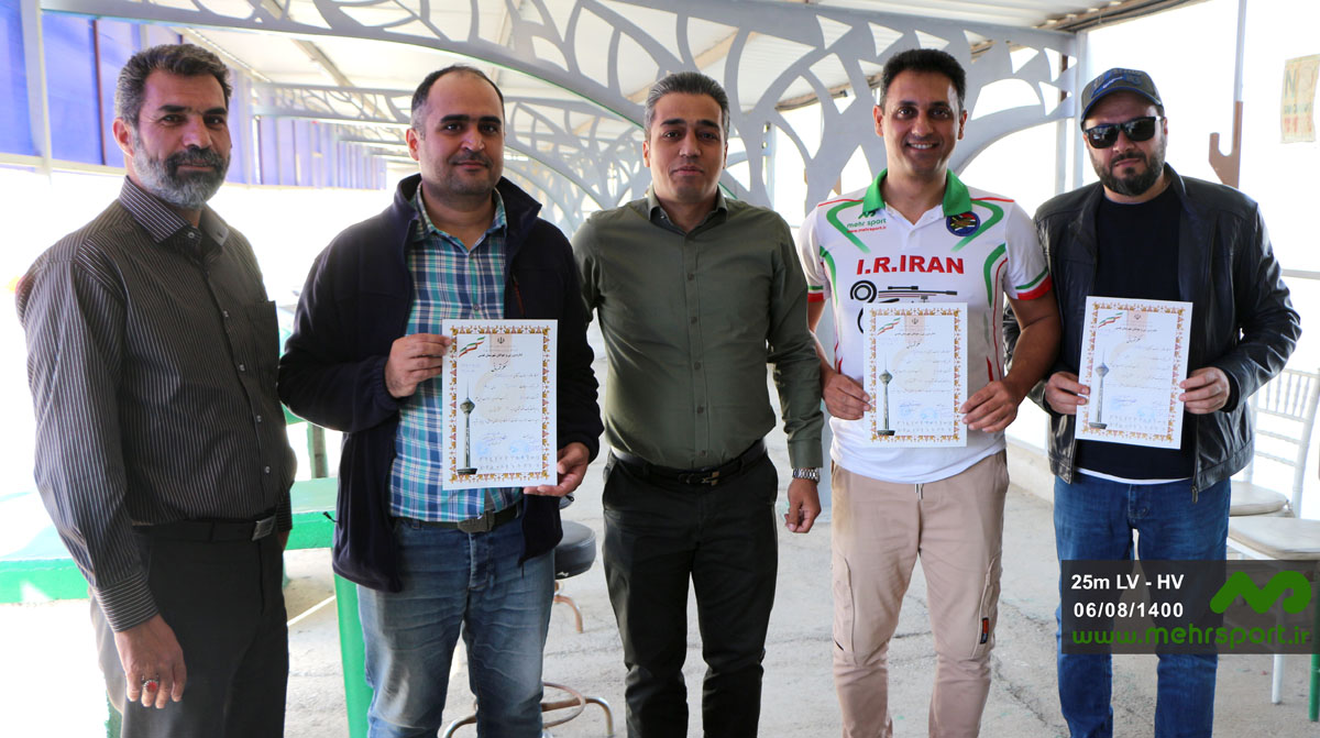 عباس عبدالرضا رئیس هیئت تیراندازی شمال شرق تهران